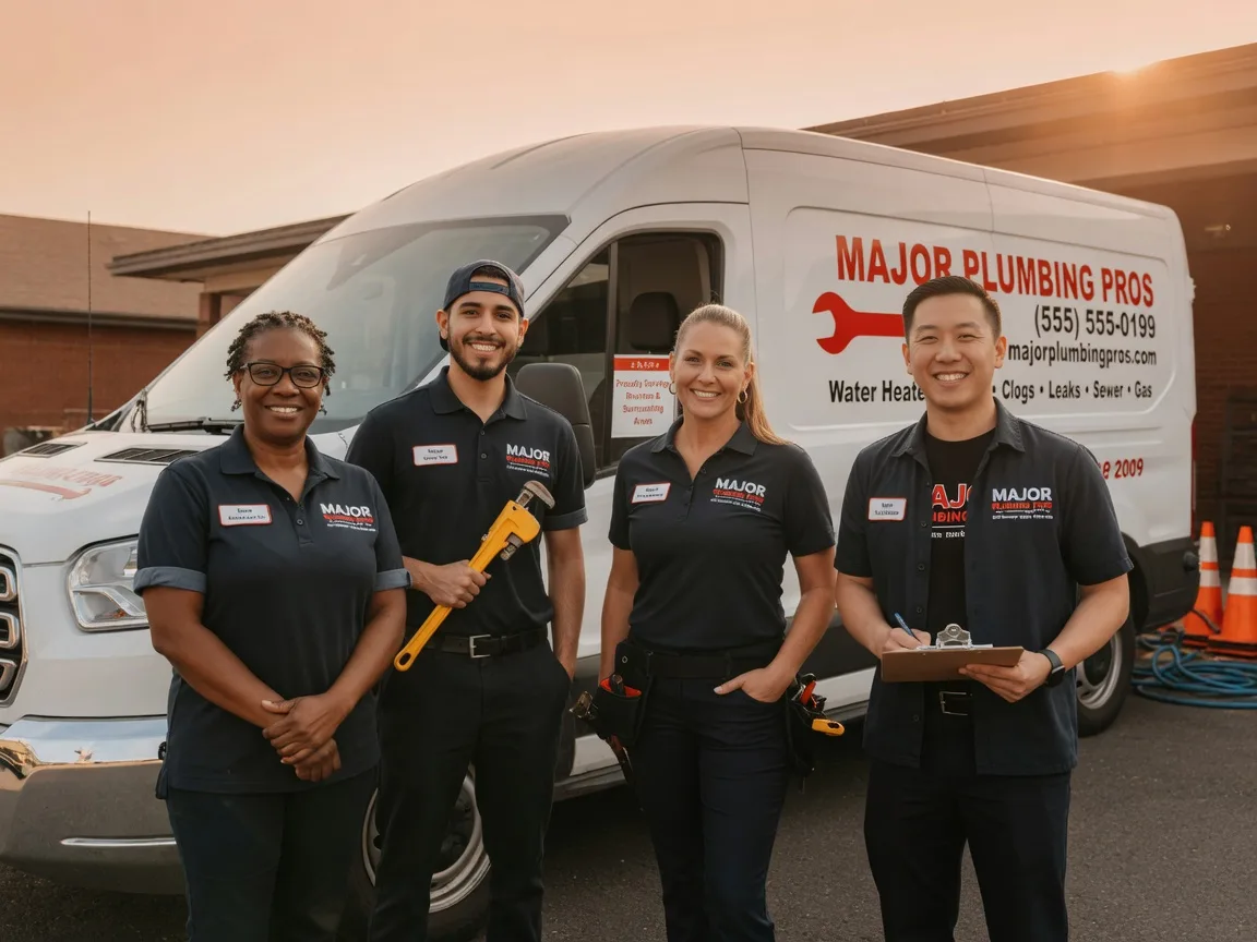 Drain Cleaning Services company in Conroe, TX